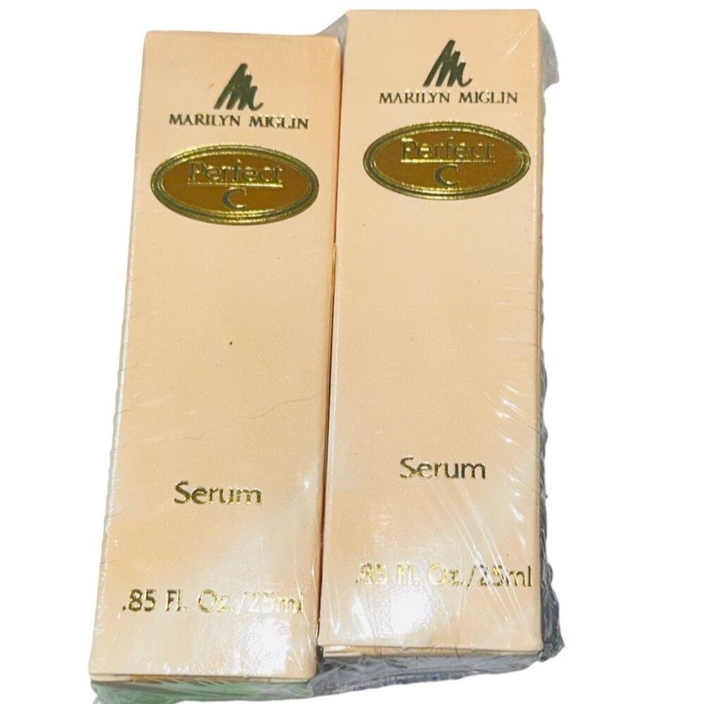 2 Marilyn Miglin Perfect C Serum 0.85 FL. oz/25 ml New Sealed Set of 2